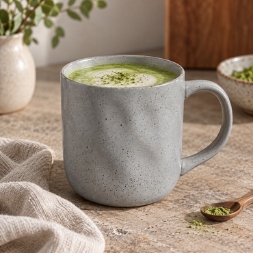 Grey Speckled Ceramic Mug – 350 mL