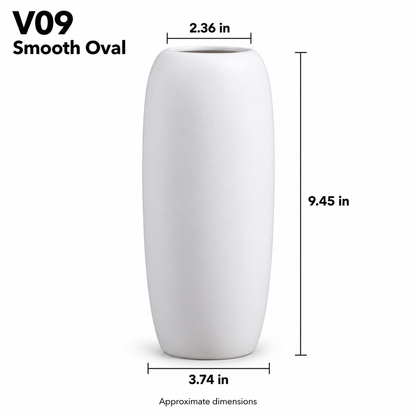 White Ceramic Vase – 15 Sculptural & Textured Styles