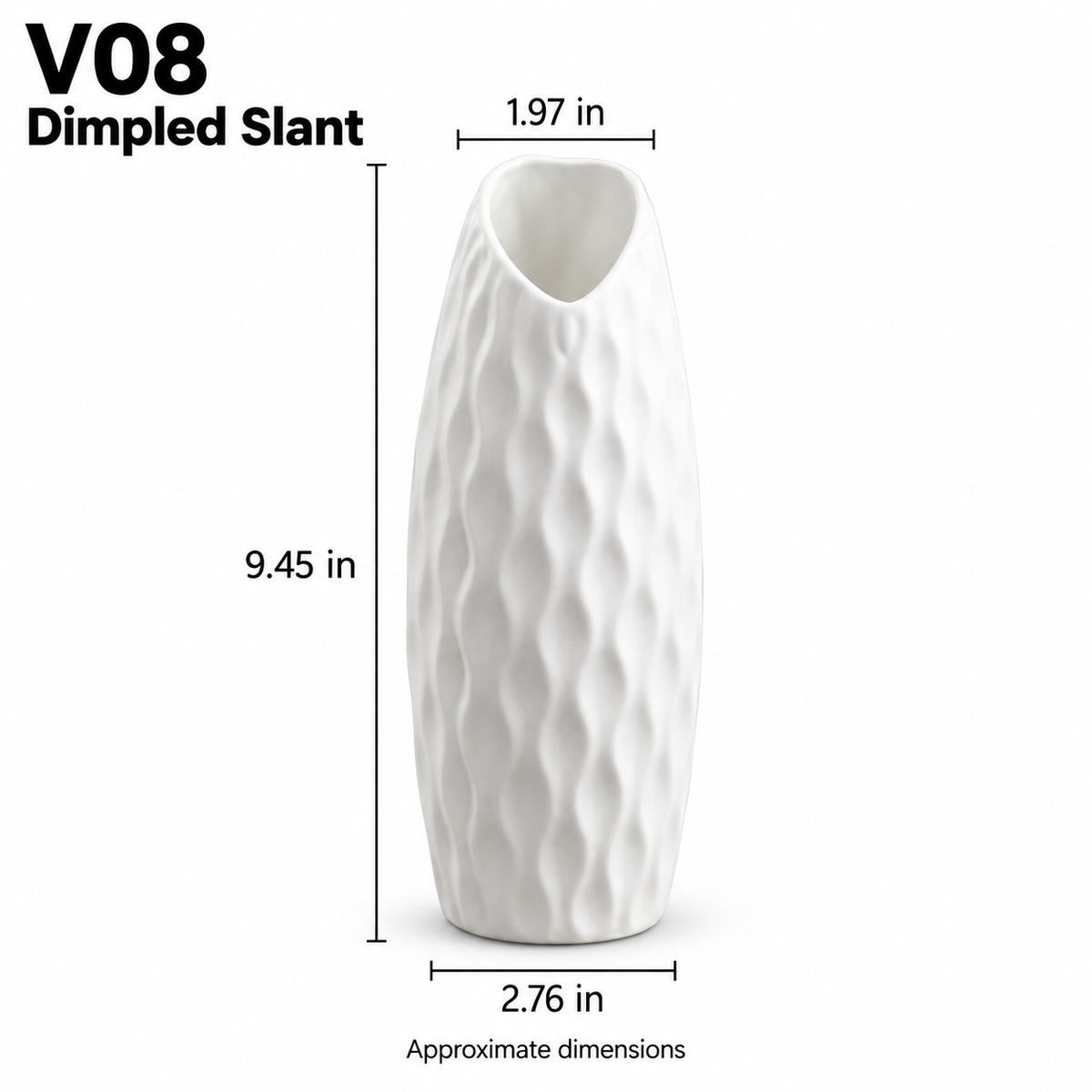 White Ceramic Vase – 15 Sculptural & Textured Styles
