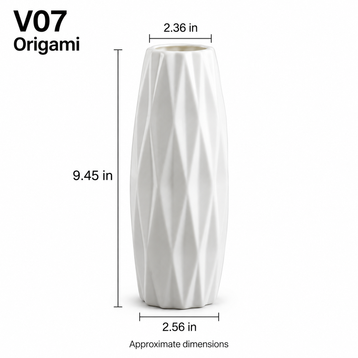 White Ceramic Vase – 15 Sculptural & Textured Styles