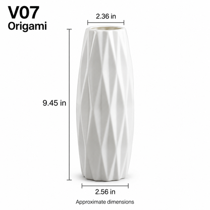 White Ceramic Vase – 15 Sculptural & Textured Styles
