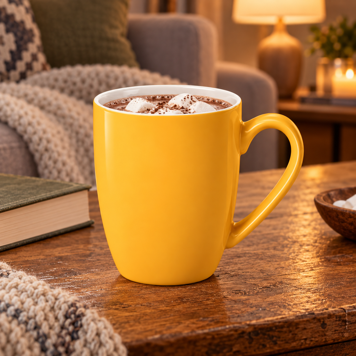 Everyday Ceramic Coffee Mug, 330 ml – Four Colors