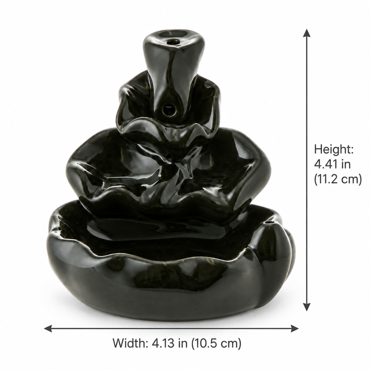 Sculptural Ceramic Incense Stick Holder