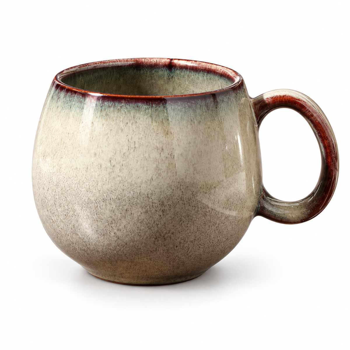 Handmade Ceramic Matcha & Tea Mug – 600 mL