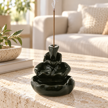 Sculptural Ceramic Incense Stick Holder