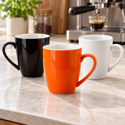 Everyday Ceramic Coffee Mug, 330 ml – Four Colors