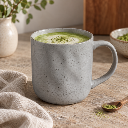 Grey Speckled Ceramic Mug – 350 mL