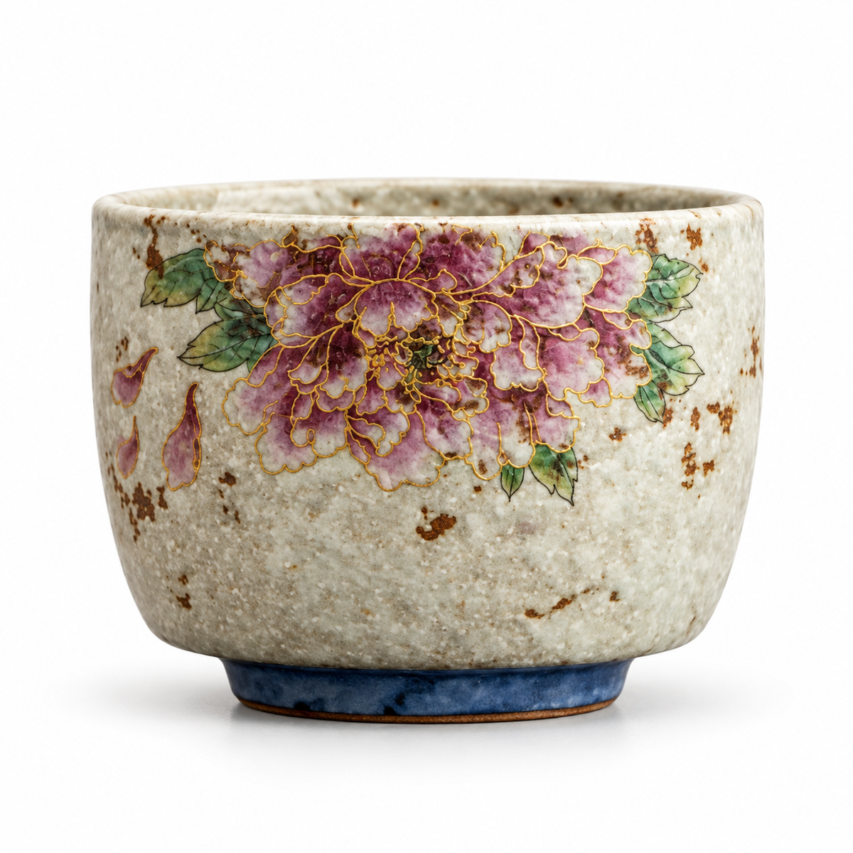 Botanical Ceramic Teacups – Single Cup or Set of 2