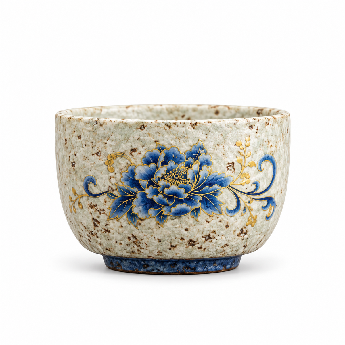 Botanical Ceramic Teacups – Single Cup or Set of 2