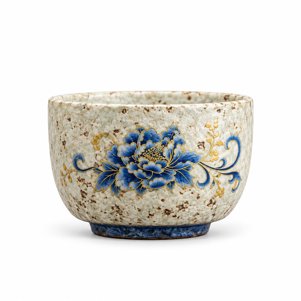 Botanical Ceramic Teacups – Single Cup or Set of 2