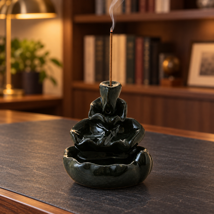Sculptural Ceramic Incense Stick Holder