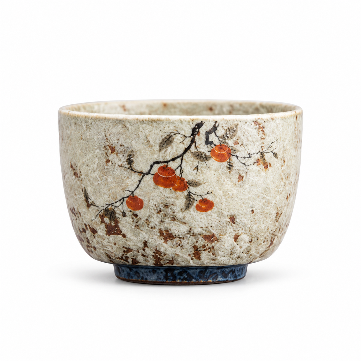 Botanical Ceramic Teacups – Single Cup or Set of 2