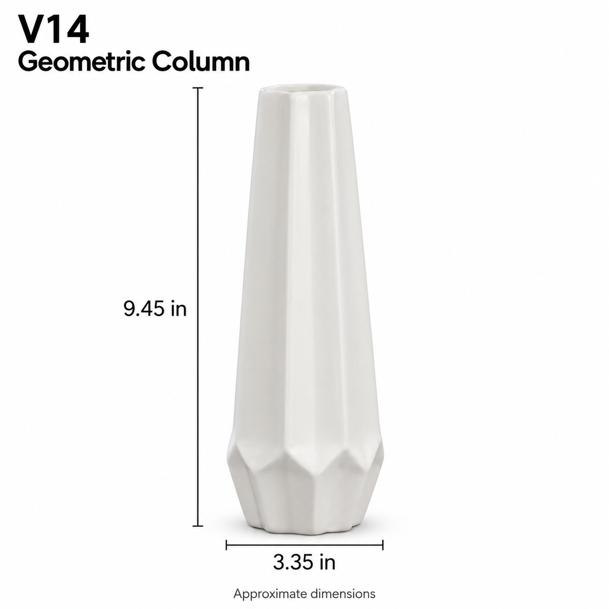 White Ceramic Vase – 15 Sculptural & Textured Styles
