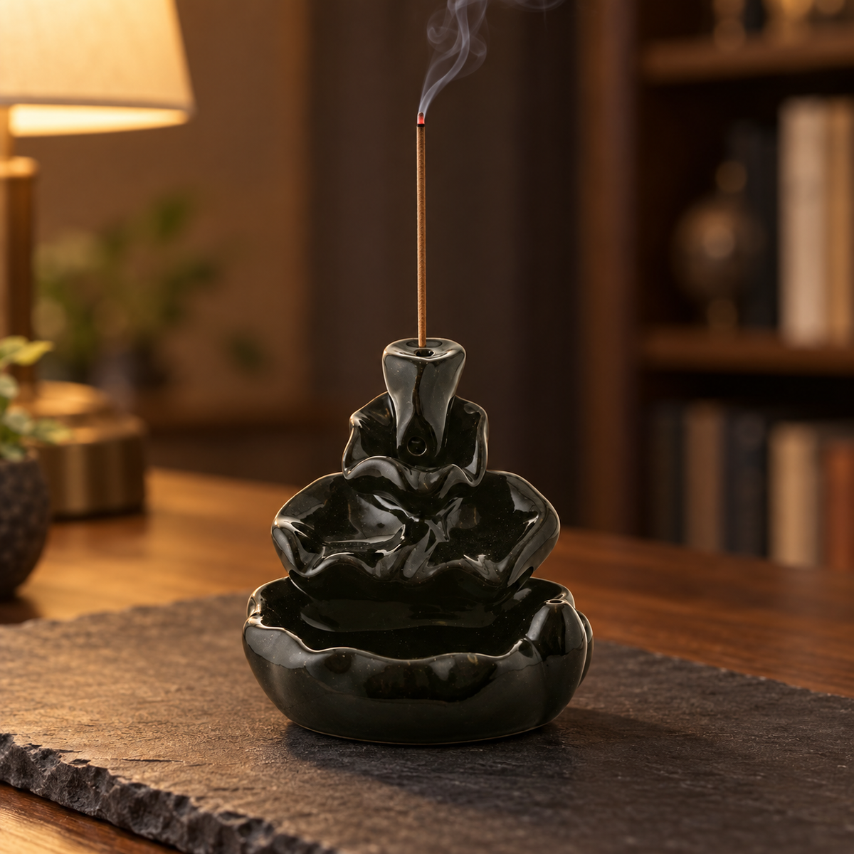 Sculptural Ceramic Incense Stick Holder